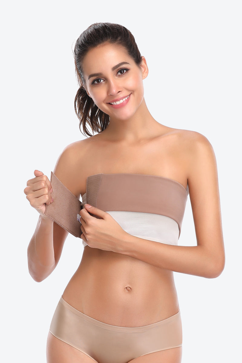 Post-Surgery Breast and Chest Binder Elastic Compression Wrap Belt
